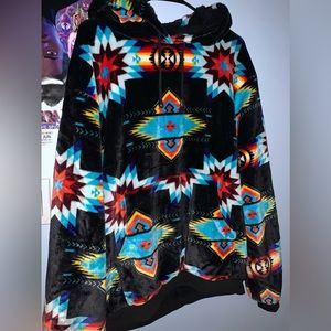 Native American Aztec southern hoodie handmade